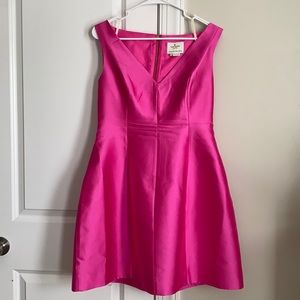 Kate Spade pink fit and flare dress - size 8